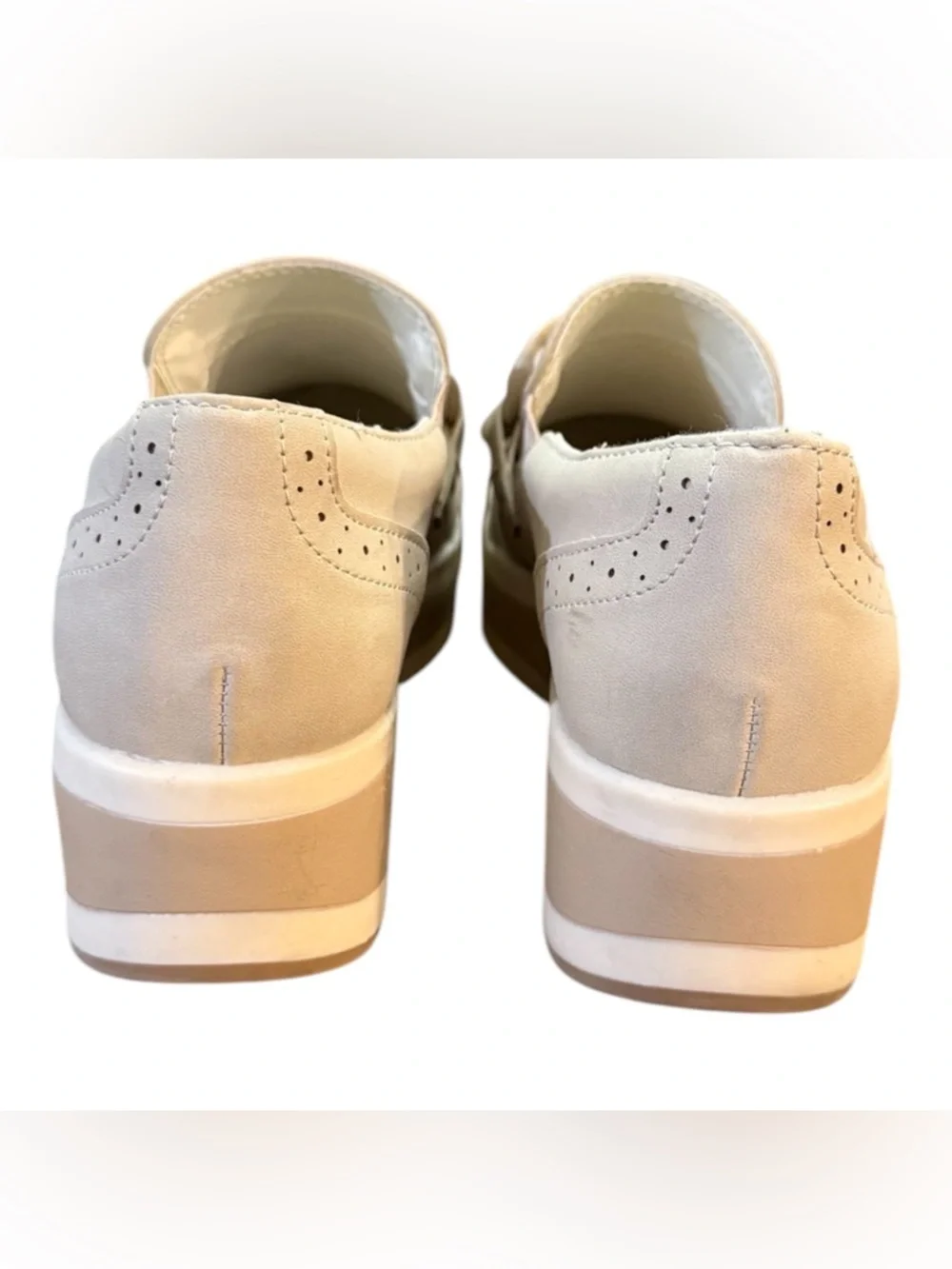 Dolce Vita Bozlee Chunky Chain Platform Sneaker Loafer Women’s Size 9